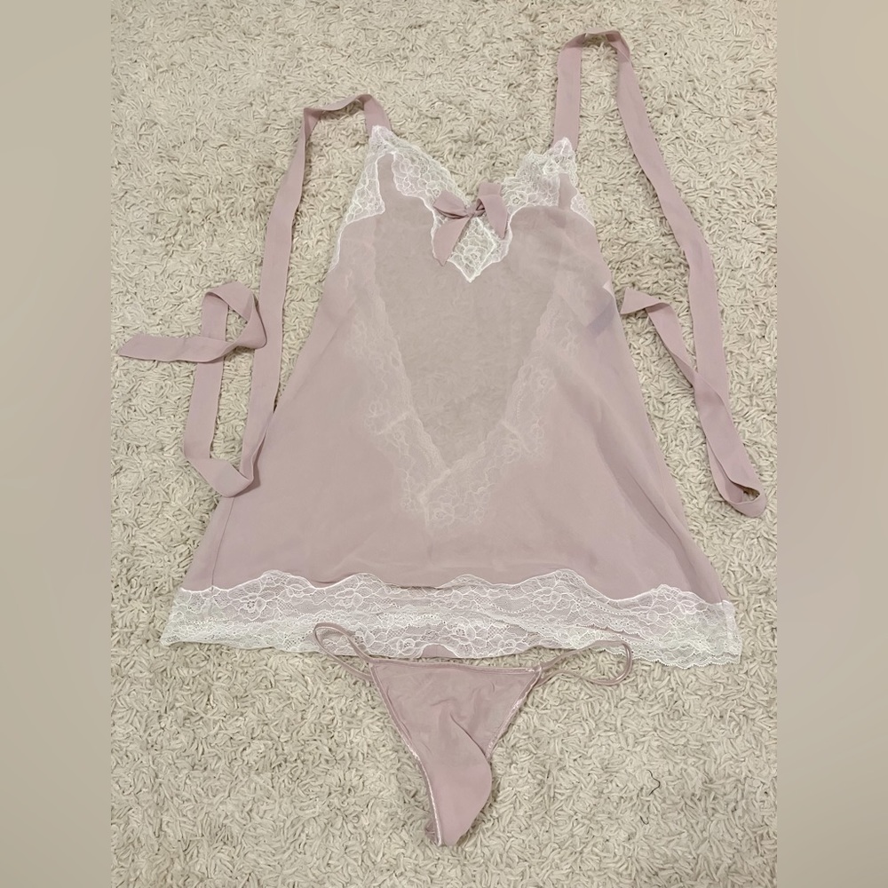 Adore Me Lilith unlined babydoll lingerie